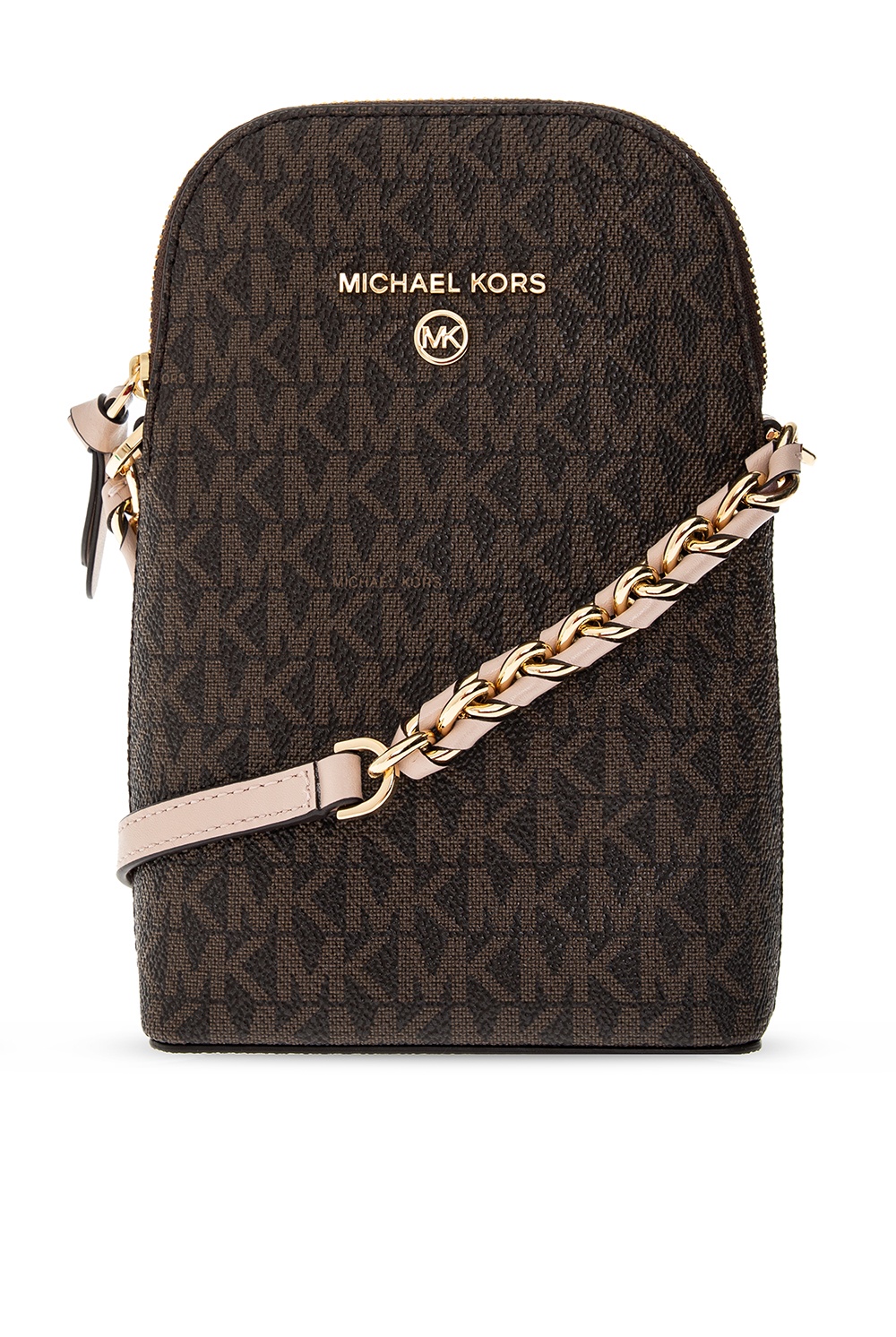 Brown Strapped phone holder Michael Michael Kors Vitkac Canada